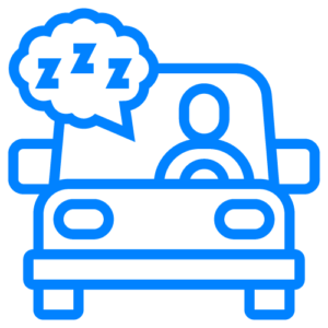 drowsy driving icon