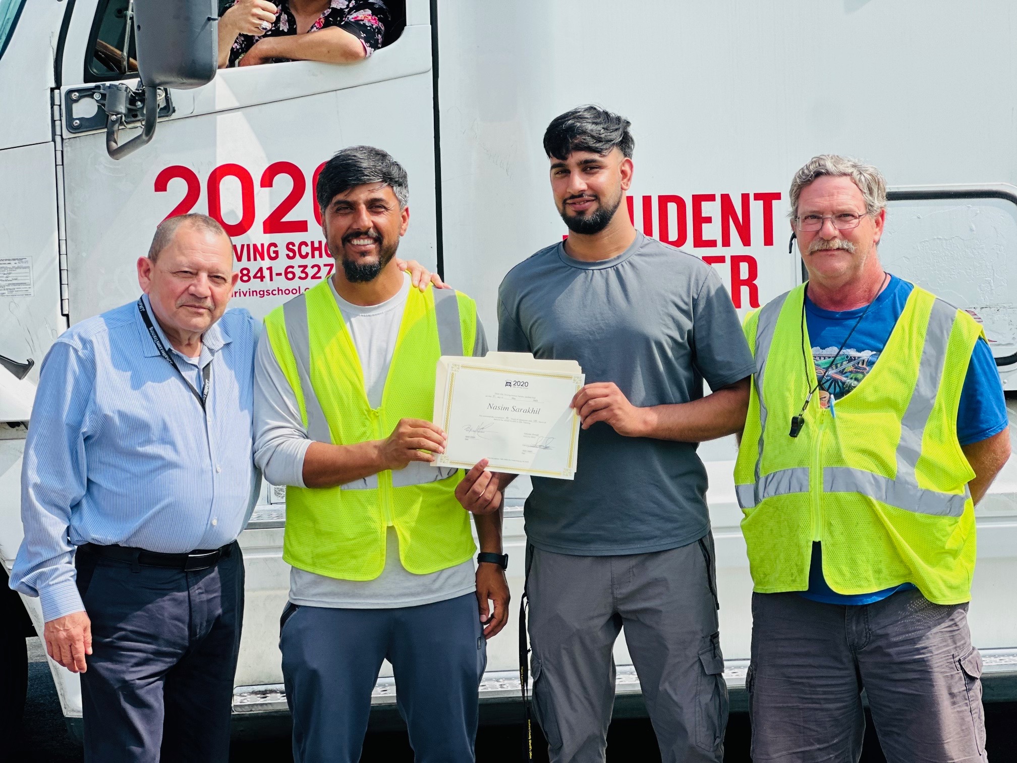 certified student from 2020 Driving School