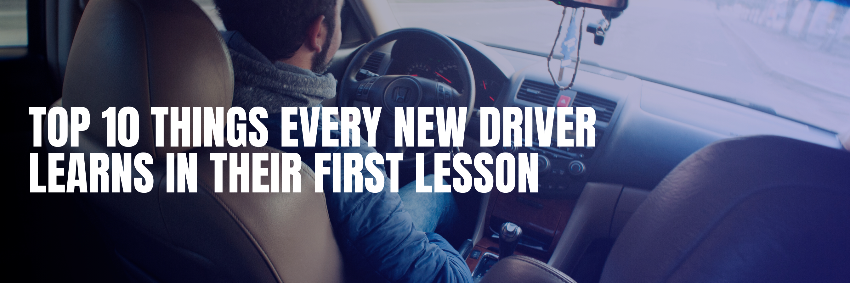 new driver driving lessons