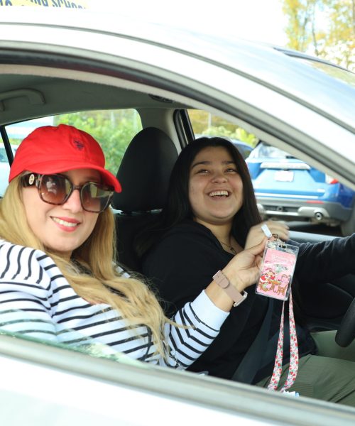Happy student driver in training with 2020 Driving School